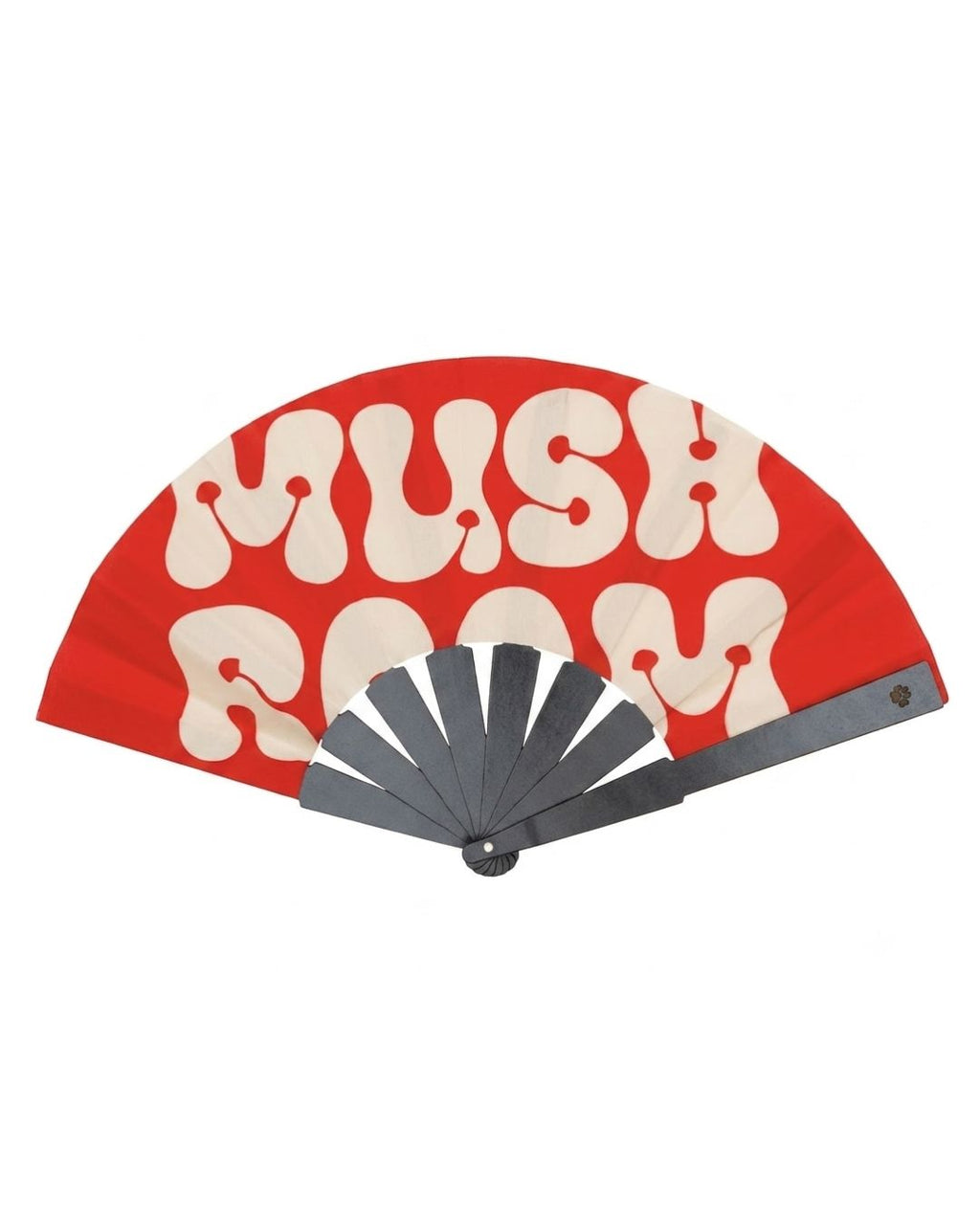 Abanico Mushroom Rojo