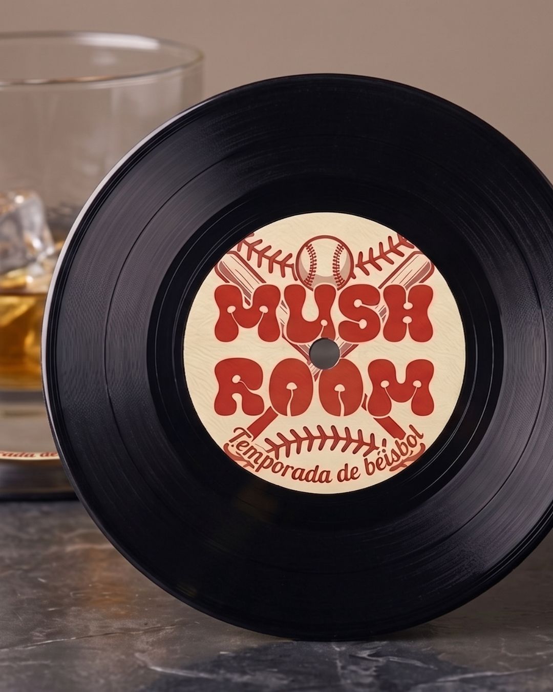 Posa vasos Vinilos de las Mush