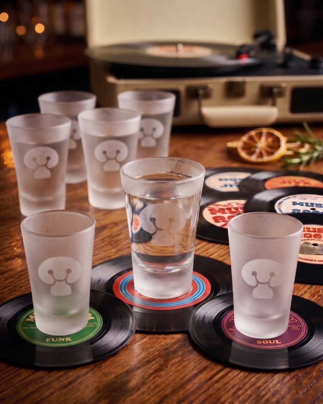 Vaso de shot Hongo