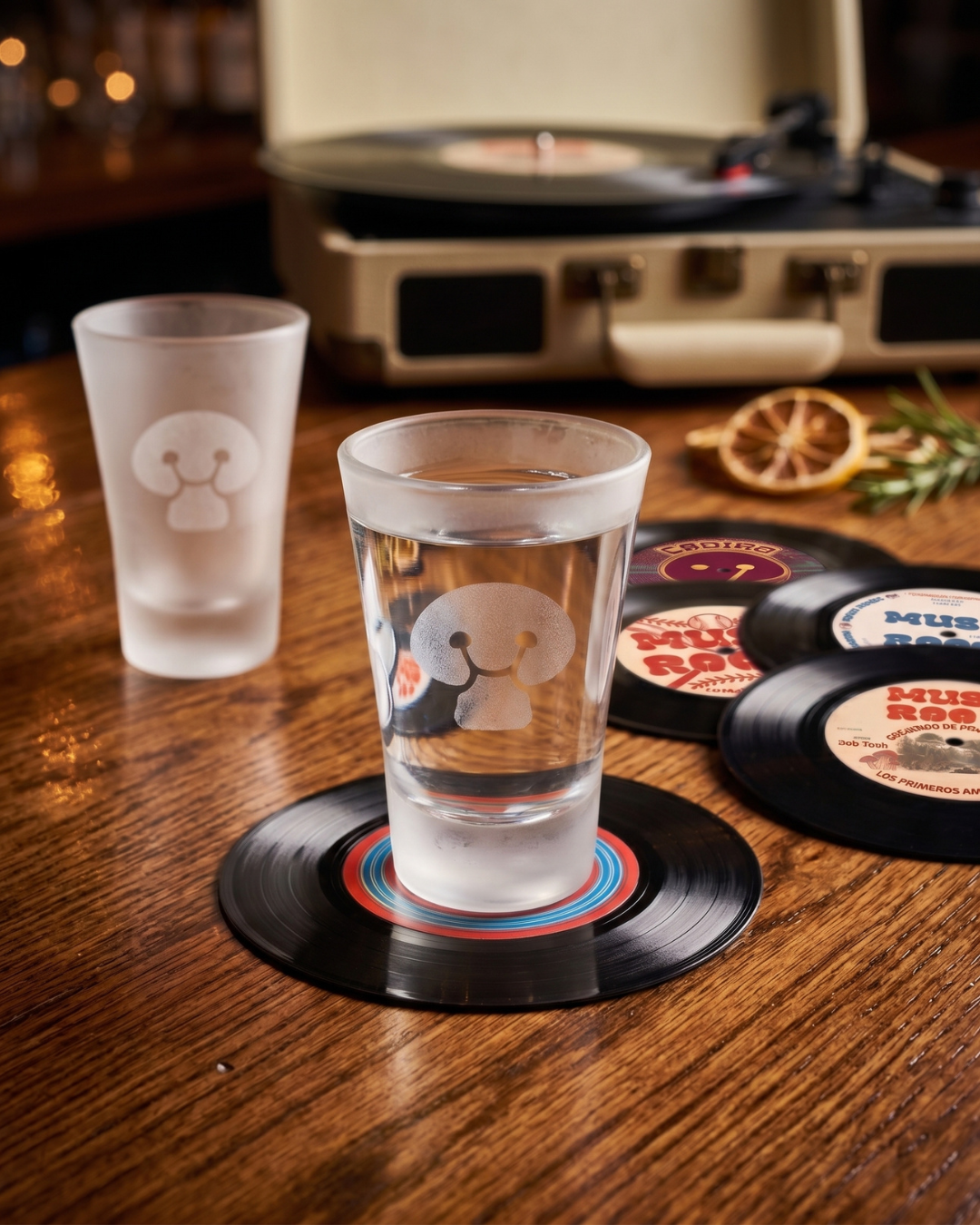 Vaso de shot Hongo